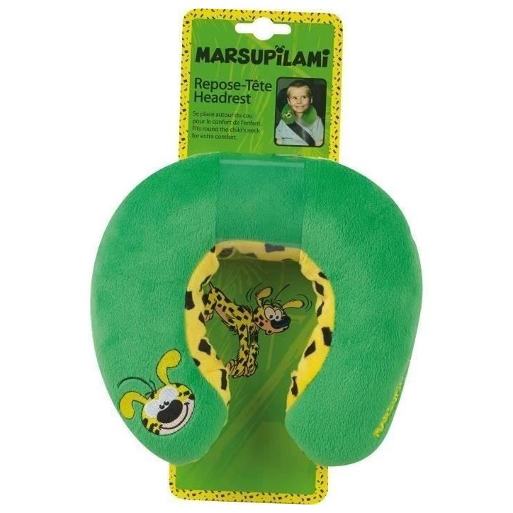 Jemini marsupilami tour de cou en peluche +/- 19 cm pour enfant Jemini marsupilami tour de cou en peluche +/- 19 cm pour enfant