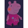 Jemini PEPPA PIG Peluche 25cm musicale & lumineuse