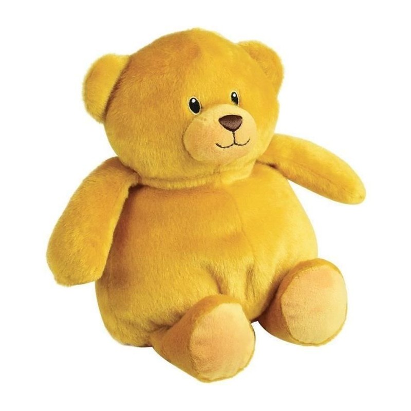JEMINI Peluche bouillotte Ours - A chauffer au micro-ondes micro perle JEMINI Peluche bouillotte Ours - A chauffer au micro-ondes micro perle