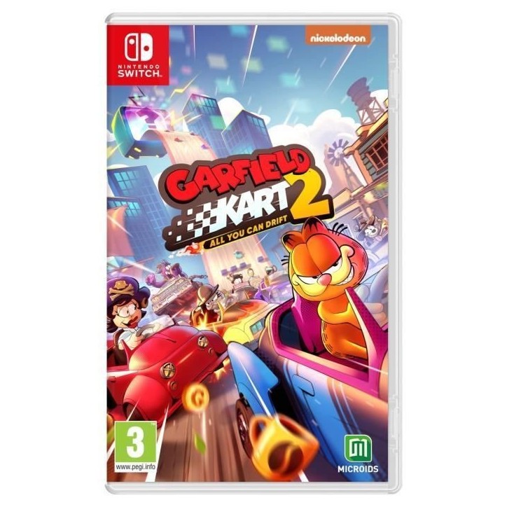 Garfield Kart 2 - Jeu Nintendo Switch