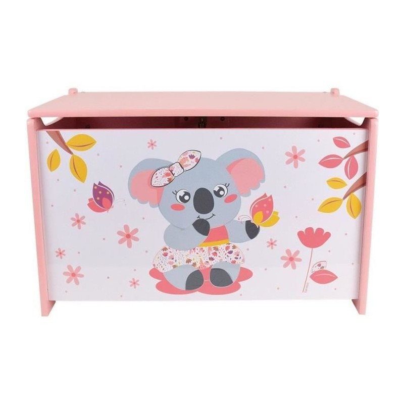 Coffre a jouets en bois pour enfant - FUN HOUSE - CALLY MIMI KOALA - R