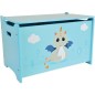 Coffre a jouets en bois LEON LE DRAGON - FUN HOUSE - ± 40 x 58 x 36 cm - Bleu Coffre a jouets en bois LEON LE DRAGON - FUN HOUSE - ± 40 x 58 x 36 cm - Bleu