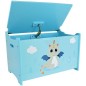 Coffre a jouets en bois LEON LE DRAGON - FUN HOUSE - ± 40 x 58 x 36 cm - Bleu Coffre a jouets en bois LEON LE DRAGON - FUN HOUSE - ± 40 x 58 x 36 cm - Bleu