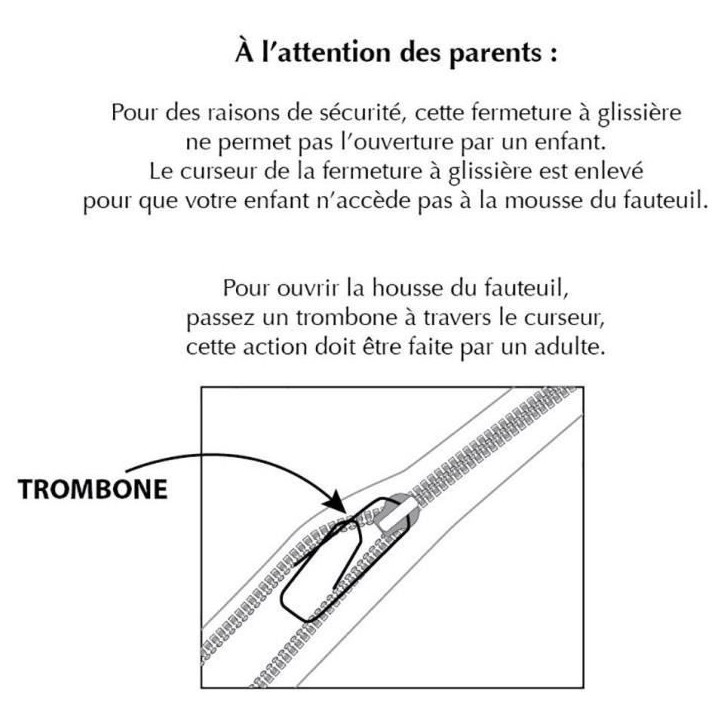 T'CHOUPI Fauteuil club enfant