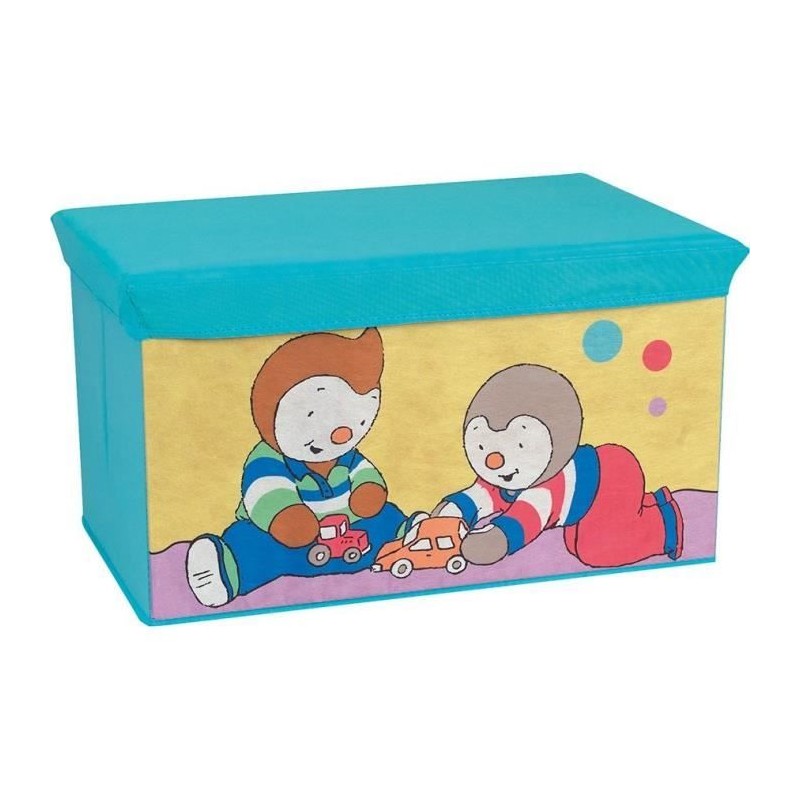 Coffre a jouets pliable - FUN HOUSE - T'CHOUPI - Banc de rangement - 5 Coffre a jouets pliable - FUN HOUSE - T'CHOUPI - Banc de rangement - 5