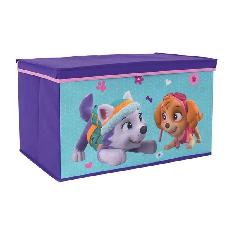 Fun House Pat Patrouille fille coffre a jouets pliable pour enfant Fun House Pat Patrouille fille coffre a jouets pliable pour enfant