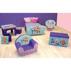 Fun House Pat Patrouille fille tabouret de rangement pour enfant