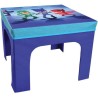 Fun House Pyjamasques ensemble table + 2 tabourets de rangements pliab