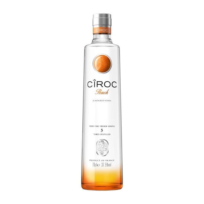 CIROC - Vodka Peach - 37,5 % Vol. - 70 cl