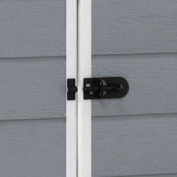 Abri de jardin 4,4 m² avec plancher KETER en résine Premium 86 Gris