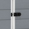 Abri de jardin 4,4 m² avec plancher KETER en résine Premium 86 Gris