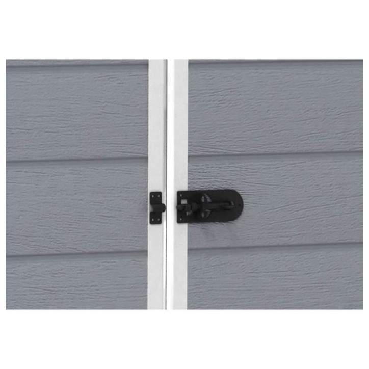 Abri de jardin 4,4 m² avec plancher KETER en résine Premium 86 Gris Abri de jardin 4,4 m² avec plancher KETER en résine Premium 86 Gris