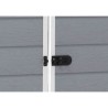 Abri de jardin 4,4 m² avec plancher KETER en résine Premium 86 Gris