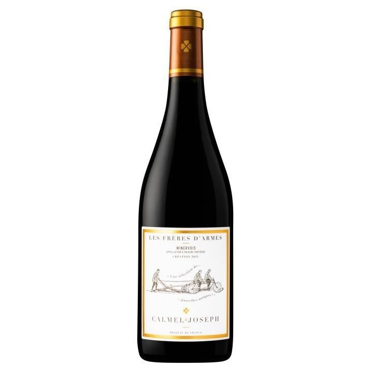 Calmel & Joseph Les Terroirs Les Freres d'Armes 2023 Minervois - Vin rouge de Languedoc