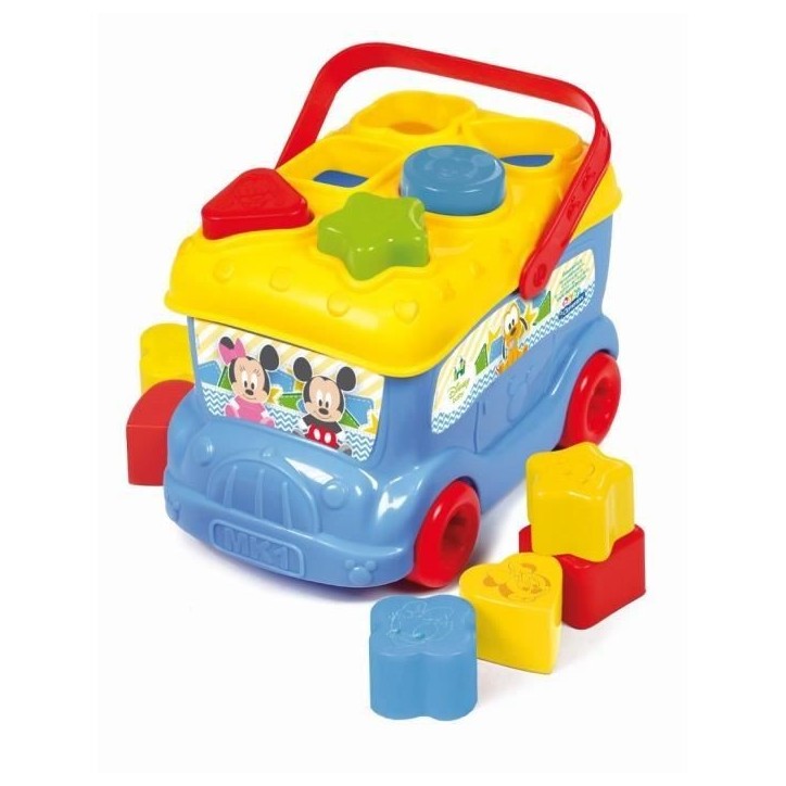 Clementoni - Le bus des formes de Mickey Clementoni - Le bus des formes de Mickey