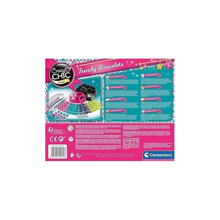 Clementoni - Crazy Chic - Rainbow bracelets Clementoni - Crazy Chic - Rainbow bracelets