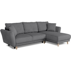 Canapé d'angle convertible réversible - 3 / 4 places - CLAUDIUS - Ti