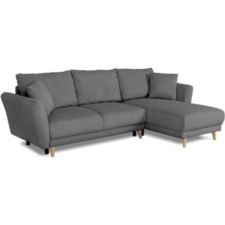 Canapé d'angle convertible réversible - 3 / 4 places - CLAUDIUS - Ti