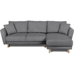 Canapé d'angle convertible réversible - 3 / 4 places - CLAUDIUS - Ti