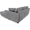 Canapé d'angle convertible réversible - 3 / 4 places - CLAUDIUS - Ti