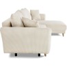 Canapé d'angle convertible réversible - 3 / 4 places - CLAUDIUS - Ti