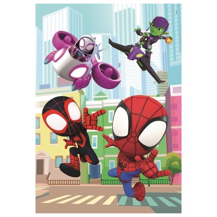 CLEMENTONI - 60 pieces Maxi - Spidey et ses amis extraordinaires