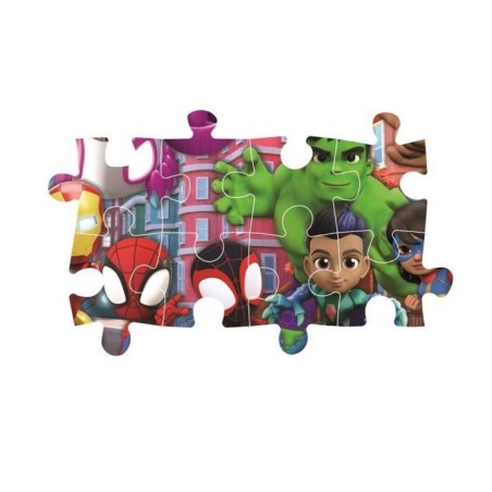 Puzzle - CLEMENTONI - MARVEL SPIDEY AND HIS AMAZING FRIENDS - 24 pieces - 3 ans - Couleurs vives