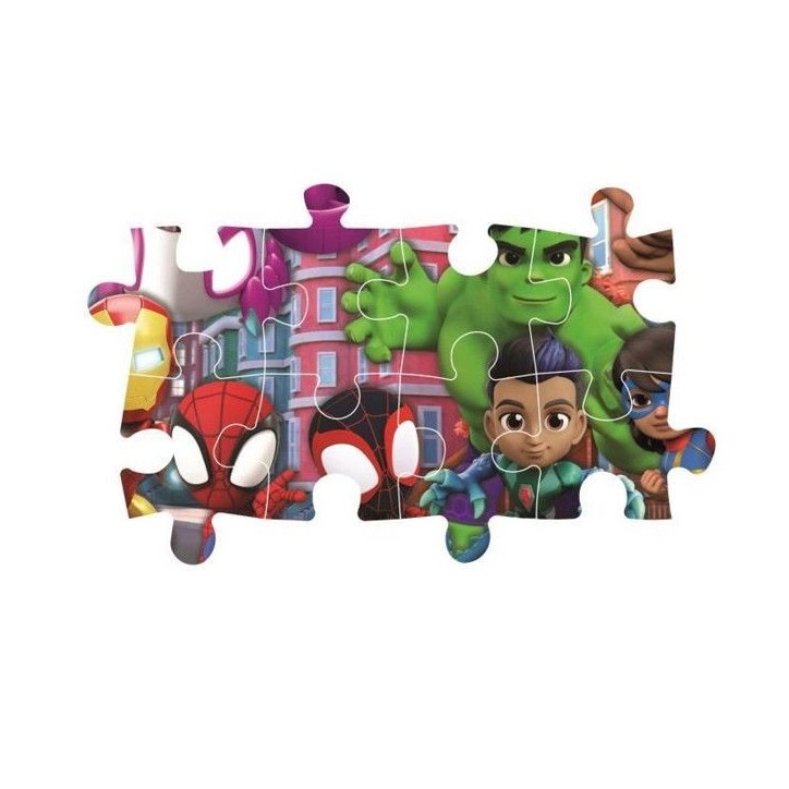 Puzzle - CLEMENTONI - MARVEL SPIDEY AND HIS AMAZING FRIENDS - 24 pieces - 3 ans - Couleurs vives