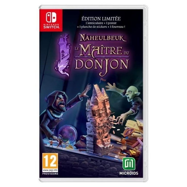 Le Maître du Donjon de Naheulbeuk - Jeu Nintendo Switch - Edition Limitée