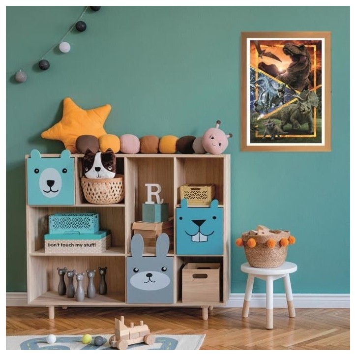 CLEMENTONI Puzzle 104 pieces Jurassic World Super Color, Des 6 ans CLEMENTONI Puzzle 104 pieces Jurassic World Super Color, Des 6 ans