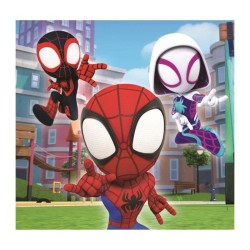 Puzzle Marvel Spidey and his Amazing Friends - Clementoni - 24 maxi pi