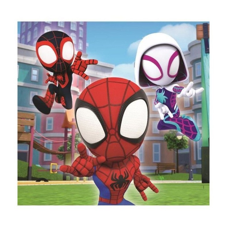 Puzzle Marvel Spidey and his Amazing Friends - Clementoni - 24 maxi pieces - Dessins animés et BD Puzzle Marvel Spidey and his Amazing Friends - Clementoni - 24 maxi pieces - Dessins animés et BD