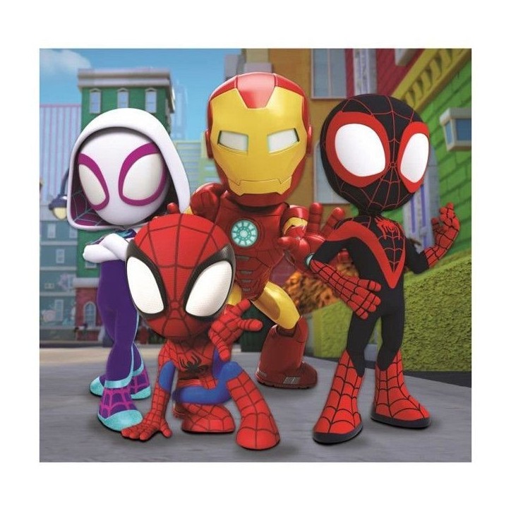 Puzzle Marvel Spidey and his Amazing Friends - Clementoni - 24 maxi pieces - Dessins animés et BD Puzzle Marvel Spidey and his Amazing Friends - Clementoni - 24 maxi pieces - Dessins animés et BD