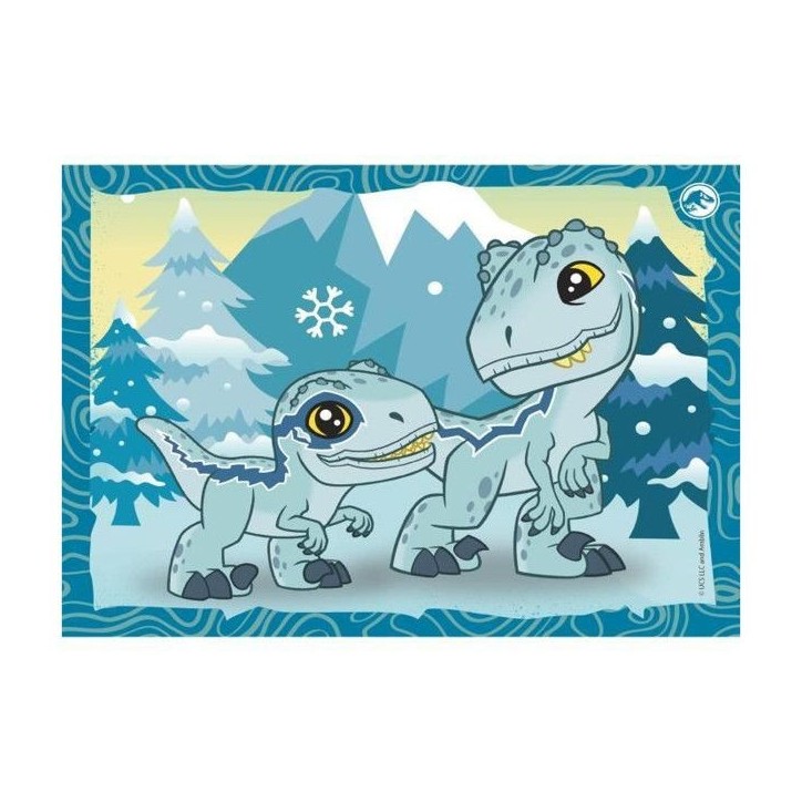 CLEMENTONI SUPERCOLOR 4 IN 1-JURASSIC WORLD PROGRESSIFS (12, 16, 20, 2 CLEMENTONI SUPERCOLOR 4 IN 1-JURASSIC WORLD PROGRESSIFS (12, 16, 20, 2