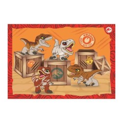 CLEMENTONI SUPERCOLOR 4 IN 1-JURASSIC WORLD PROGRESSIFS (12, 16, 20, 2