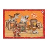 CLEMENTONI SUPERCOLOR 4 IN 1-JURASSIC WORLD PROGRESSIFS (12, 16, 20, 2