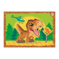 CLEMENTONI SUPERCOLOR 4 IN 1-JURASSIC WORLD PROGRESSIFS (12, 16, 20, 2