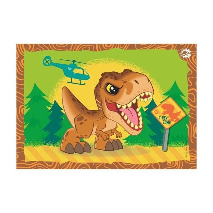 CLEMENTONI SUPERCOLOR 4 IN 1-JURASSIC WORLD PROGRESSIFS (12, 16, 20, 2 CLEMENTONI SUPERCOLOR 4 IN 1-JURASSIC WORLD PROGRESSIFS (12, 16, 20, 2