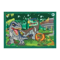 CLEMENTONI SUPERCOLOR 4 IN 1-JURASSIC WORLD PROGRESSIFS (12, 16, 20, 2