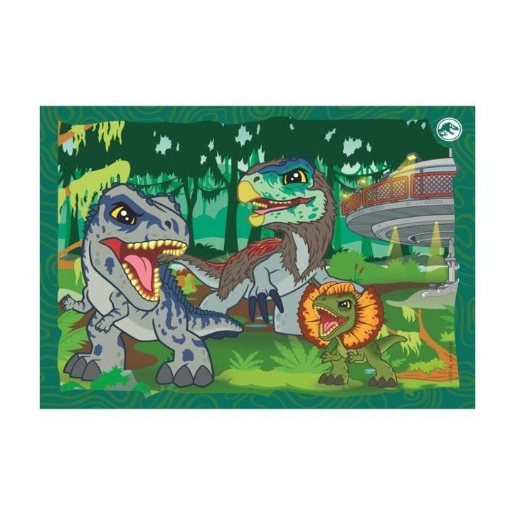 CLEMENTONI SUPERCOLOR 4 IN 1-JURASSIC WORLD PROGRESSIFS (12, 16, 20, 2 CLEMENTONI SUPERCOLOR 4 IN 1-JURASSIC WORLD PROGRESSIFS (12, 16, 20, 2