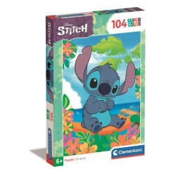 Puzzle Stitch 104 pieces, Pour enfants a partir de 3 ans, Theme dessin
