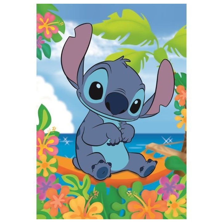 Puzzle Stitch 104 pieces, Pour enfants a partir de 3 ans, Theme dessins animés, CLEMENTONI Puzzle Stitch 104 pieces, Pour enfants a partir de 3 ans, Theme dessins animés, CLEMENTONI
