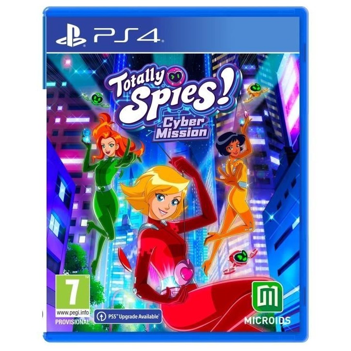 Totally Spies! : Cyber Mission - Jeu PS4 Totally Spies! : Cyber Mission - Jeu PS4