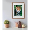 Puzzle 500 pieces + poster : Jaguar dans la jungle