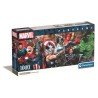 Puzzle Panorama 1000 pieces - CLEMENTONI - MARVEL - Poster inclus - Mu
