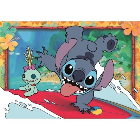 Puzzle Stitch 2x20 pieces, Pour enfants a partir de 3 ans, Theme dessins animés, CLEMENTONI