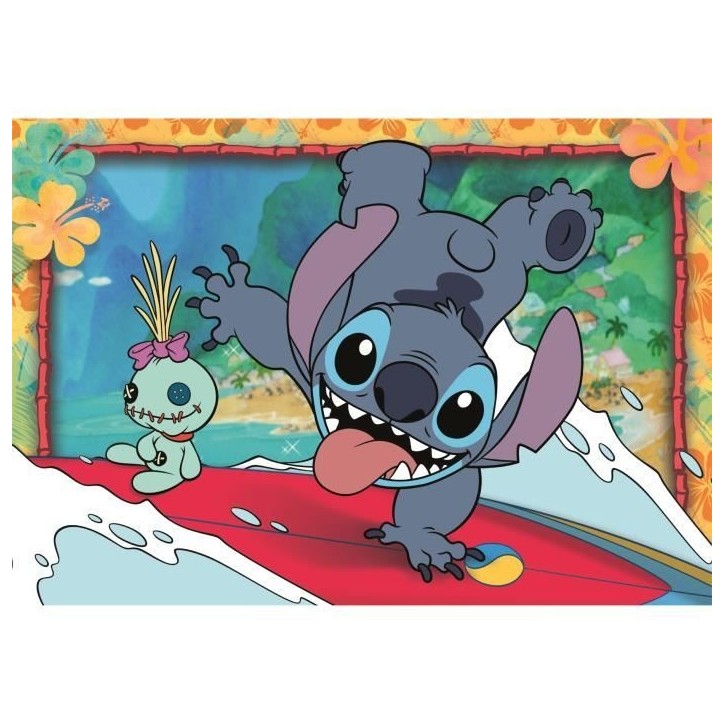 Puzzle Stitch 2x20 pieces, Pour enfants a partir de 3 ans, Theme dessins animés, CLEMENTONI Puzzle Stitch 2x20 pieces, Pour enfants a partir de 3 ans, Theme dessins animés, CLEMENTONI