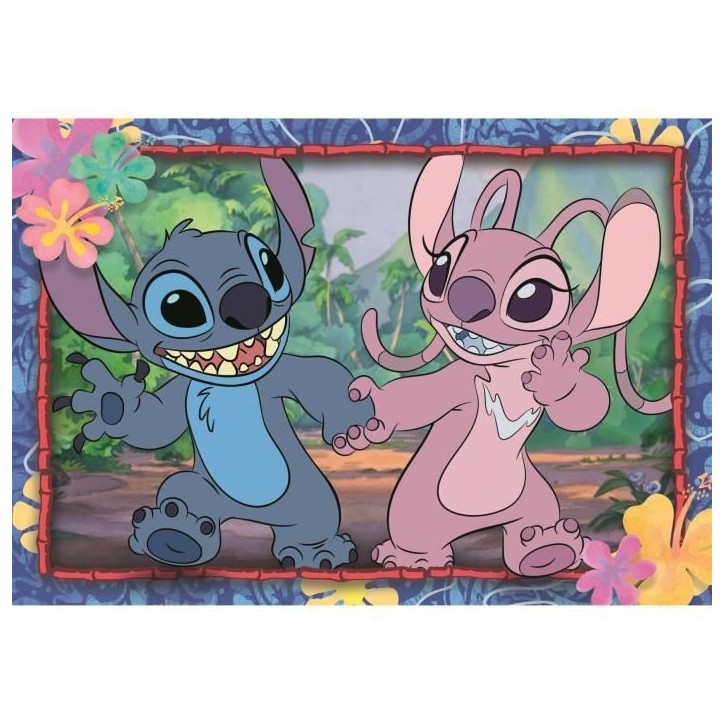 Puzzle Stitch 2x20 pieces, Pour enfants a partir de 3 ans, Theme dessins animés, CLEMENTONI Puzzle Stitch 2x20 pieces, Pour enfants a partir de 3 ans, Theme dessins animés, CLEMENTONI