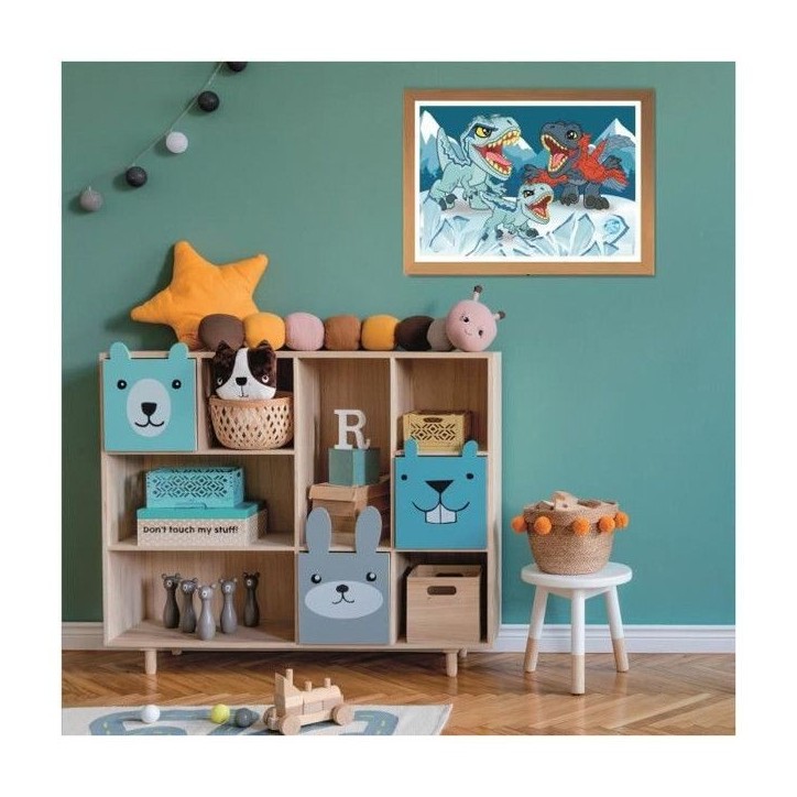 Clementoni jigsaw puzzle super color jurassic world, 2x20st. Clementoni jigsaw puzzle super color jurassic world, 2x20st.