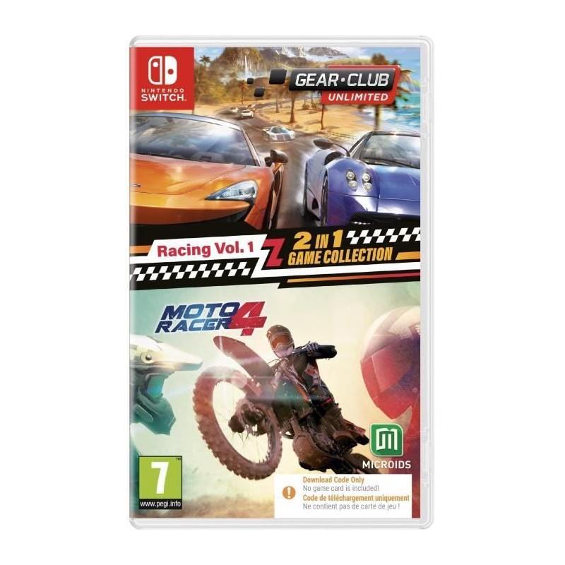 Racing Vol. 1 : 2 en 1 Game Collection - Gear Club Unlimited + Moto Ra
